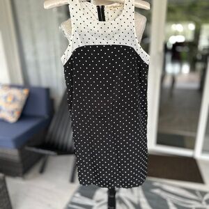 Rewind Black and White Polka Dot Dress